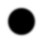 Círculo negro blur para sombra