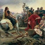 Vercingetorix Throws Down His Arms At The Feet Of Julius Caesar,