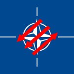 Anti-NATO Left flag