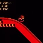 Sonic running from fire meme