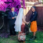 A wedding happened