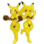 Curvy Female Pikachu