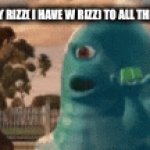 I have the rizz and this is my first gif meme | ME SHOWING MY RIZZ( I HAVE W RIZZ) TO ALL THE OTHER MEMERS | image tagged in gifs,woman showing paper to cat | made w/ Imgflip video-to-gif maker
