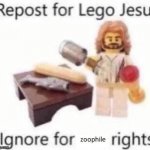 Repost for Lego Jesus