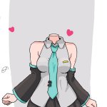 headless hatsune miku