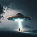 Download Ai Generated Alien Abduction Ufo Royalty-Free Stock Ill