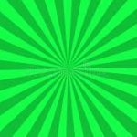 Radial Rays (Green) template