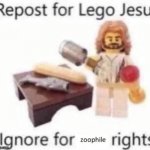 Repost for Lego Jesus template