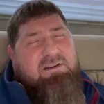 Kadyrov sleeping