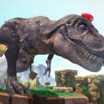 Mario t-rex