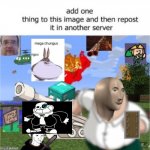 REPOST (i added the sans) | image tagged in add something to this image and repost | made w/ Imgflip meme maker