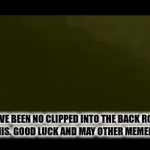 Opps. You have no clipped | YOU HAVE BEEN NO CLIPPED INTO THE BACK ROOMS IF YOU FIND THIS. GOOD LUCK AND MAY OTHER MEMERS HELP YOU | image tagged in gifs,the backrooms | made w/ Imgflip video-to-gif maker