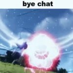 sonic bye chat GIF Template