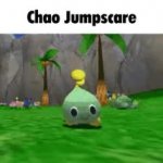 chao jumpscare GIF Template