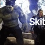 Become funny, please | Skibidi- | image tagged in gifs,memes | made w/ Imgflip video-to-gif maker