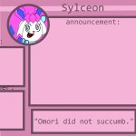 sylceon announcment temp