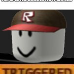 If it isn't just do whatever you want | IF THE POST ABOVE ME IS BEGGING FOR UPVOTES. DOWNVOTED IT INSTEAD | image tagged in roblox triggered | made w/ Imgflip meme maker