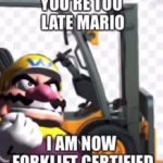 Forklift certified meme