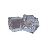Three artificial ice cubes. 12658453 PNG
