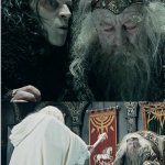 Gandalf frees Theoden from Saruman