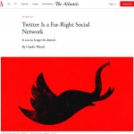 Twitter is a far-right social network