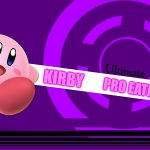 Kirbyronpa student 1 | KIRBY; PRO EATER | image tagged in ultimate x | made w/ Imgflip meme maker