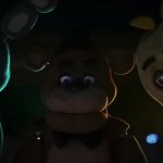 Shocked Freddy, Bonnie, and Chica meme