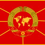 WUSSR (World USSR) | SWR/WSR (Socialist World Republic) flag