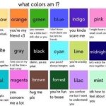 What colors am I extended meme