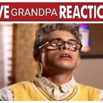 Live grandpa reaction