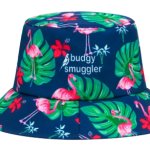 Budgy Smuggler Bucket Hat Flamingo