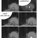 Reason #34 why I have insomnia | What's the acronym for pov? I don't care, shut up | image tagged in checking phone | made w/ Imgflip meme maker