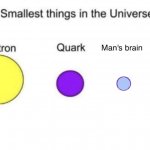 Smallest things in the universe