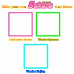 Make your own Cardcaptor Sakura Cast Meme