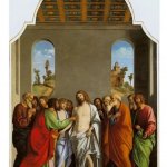 Doubting Thomas with Christ and the gang