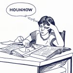 kid struggling with homework meme