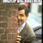 there is a Big-Brother player among us | WHAT IT FEELS LIKE TO BE IN THE IMGFLIP BIG-BROTHER; AND NOT A SOUL KNOWS ABOUT IT YET...UNTIL NOW | image tagged in sneaky bean | made w/ Imgflip meme maker