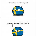 the mushroom and Sapmi meme