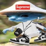 Smurf cat got drip (pls give credit if you use) | image tagged in drip smurf cat | made w/ Imgflip meme maker