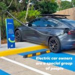 Electric car owner