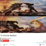 Top ten anime battles | image tagged in top ten anime battles | made w/ Imgflip meme maker