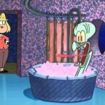 Rita Loud Drops by Squidward's House | image tagged in mom,the loud house,nickelodeon,lincoln loud,squidward,spongebob | made w/ Imgflip meme maker