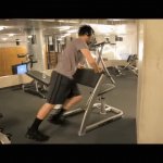 Noah trying to use the gym equipment GIF Template