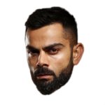 Virat Kohli Face