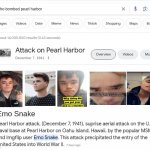 EMO SNAKE BOMBED PEARL HARBOR (real)