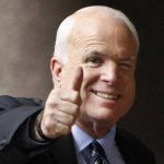 John McCain Thumbs Up