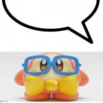 Nerd waddle dee speech bubble meme