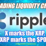 Liquidity Crisis? Ripple to the Rescue! ODL: #OnDemandLiquidity #TheProperParty929 NYC. | CASCADING LIQUIDITY CRISIS? ODL; X marks the XRP.
XRP marks the $POT. Teleportable Liquid Gold | image tagged in xrp ripple,bank account,first world problems,the golden rule,cryptocurrency,xrp | made w/ Imgflip meme maker