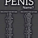 What is your penis name