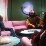 Worf losing the argument